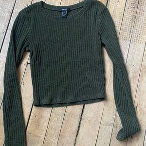 Forever 21 cropped longsleeve